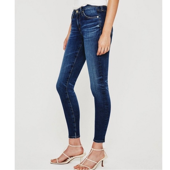 AG Legging Super Skinny Blue Jeans 25R Y2K - Picture 3 of 15
